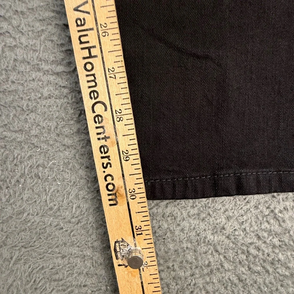 Levi's 505 Regular Fit Jeans Mens 40x30 Black Stretch Straight Leg 00505-2342